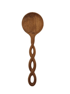 Cuchara ergonómica de madera con agarre cómodo, herramienta para remover, cuchara de madera para chefs profesionales, cocina y experiencia culinaria en el hogar - Product Image 2