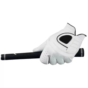 Fabricant de gants de golf en peau de mouton personnalisés avec logo brodé OEM Gants de golf en cuir de qualité supérieure pour hommes - Product Image 4
