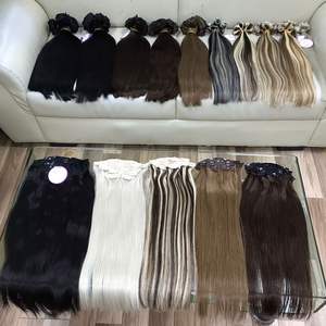 Vente en gros Extensions de cheveux naturels vietnamiens à cuticule alignée Extensions de cheveux 100% humains droits et soyeux - Product Image 3