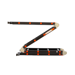 Échelle télescopique pliable industrielle moderne en aluminium pour une utilisation intérieure et extérieure, plateforme d'échafaudage - Product Image 3
