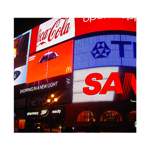 P3/P4.8/P6 <span class=keywords><strong>colonne</strong></span> double face extérieure cinq ondulations pour prendre des photos 3840 affichage led extérieur à taux de rafraîchissement élevé - Product Image 2