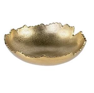 Diseño de corte superior Mesa más vendida Decoración para el hogar Tazón de metal Latón dorado Antiguo Tazón de dulces para servir - Product Image 4