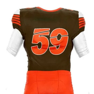 ชุดเสื้อเจอร์ซีย์และกางเกงอเมริกันฟุตบอล | ชุดเครื่องแบบทีมตามสั่ง | ชุดกีฬาระบายอากาศ - Product Image 6