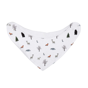 Baberos estampados ajustables suaves de algodón orgánico de gran calidad, conjunto de gorros para bebés, ropa para eructar, toallas para eructar, botón liso para niños y niñas - Product Image 5
