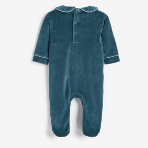 Nouveau bébé personnalisé bébé grenouillères ensembles velours grenouillère bébé nouveau-né combishort une pièce tenue vêtements bébé grenouillère barboteuses - Product Image 2