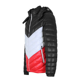 Manteaux d'hiver en duvet pour hommes OEM à motifs différents personnalisés, chauds et épais, à bulles, veste rembourrée en duvet de haute qualité pour hommes - Product Image 4