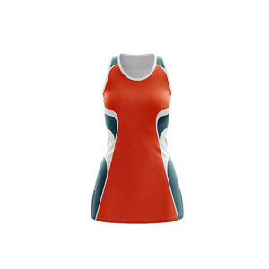 Uniformes de netball personnalisés pour femmes, maillots sexy, gilets respirants avec logo frontal et technologie de découpe automatisée - Product Image 4