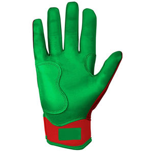 Gants de baseball en cuir personnalisés avec des matériaux de qualité Gants de frappeur à manchette courte pour adultes Logo personnalisable - Product Image 3