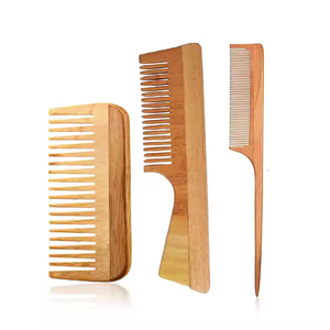 Peine de pelo de barba de diseño elegante hecho a mano peine de pelo de madera de diente fino de madera natural disponible a los mejores precios en 2025 - Product Image 4