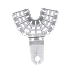 Plateaux d'empreinte dentaires manuels de haute qualité pour autoclave, avec poignée ergonomique, réutilisables, équipement médical de qualité A+, Lore Enterprises - Product Image 1