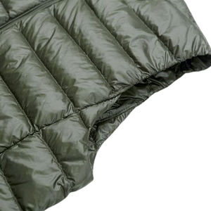 Chaleco Acolchado de Lona para Mujer, Diseño Moderno, Ropa de Abrigo Personalizada de Invierno, Chaleco Sin Mangas, Abrigo Acolchado para Mujer - Product Image 3