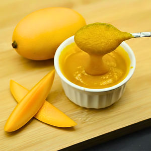 Mangue Chaunsa fraîche du Pakistan, concentrée jaune, filtrée, emballage aseptique en sachet, 100% naturelle, pulpe de citron de Hunza, 65 Brix - Product Image 4