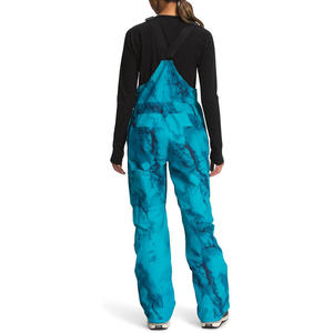 Baberos de esquí personalizados para mujer Pantalones de nieve con aislamiento impermeable con impresión de logotipo y servicio OEM ODM para deportes de invierno al aire libre - Product Image 4