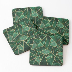 Stylish Custom Shaped <b>Cup</b> Coasters Set Printed Acacia Wood Handcrafted for Home and Office Decoration at SCI - Product Image 4