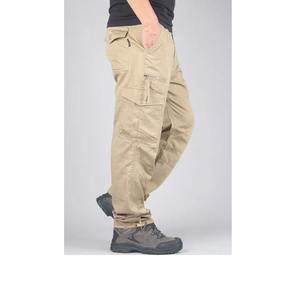 Nouveauté Short cargo haut pour homme Logo personnalisé Pantalon de jogging décontracté droit en toile tissé avec plusieurs poches anti-rides - Product Image 3