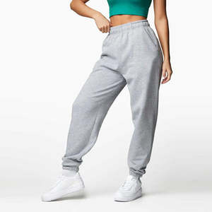 Nouveau pantalon de jogging décontracté en toile pour femme, sur mesure, OEM, pantalon de jogging, survêtement, pantalon de course, poches, 100% coton - Product Image 1