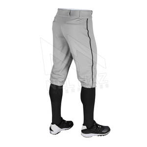 Pantalones de béisbol para hombre, pantalones de béisbol lisos de secado rápido para adultos, ropa deportiva, diseños personalizados, Impresión de logotipo personalizado, 20 piezas - Product Image 2