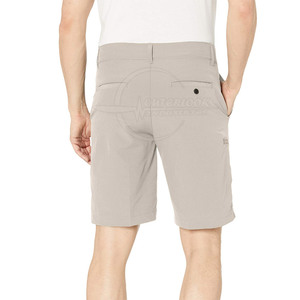 Pantalones cortos vaqueros informales para hombre más vendidos, algodón transpirable de secado rápido con cierre de cremallera y diseño de logotipo personalizable - Product Image 4