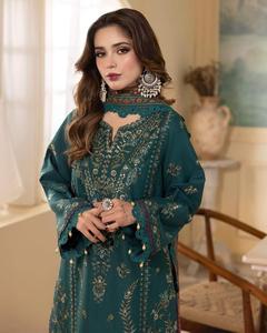 Venta caliente vestido de las mujeres musulmanas indias con bordado de impresión de diseño vestido paquistaní para las mujeres WS INTERNACIONAL - Product Image 4