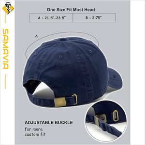SAMAVIA, gorras de béisbol transpirables de 6 piezas de Color sólido, gorras deportivas ajustables de algodón de alta calidad, mercado de EE. UU., moda increíble - Product Image 2