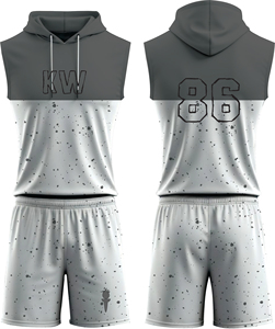 Kit de camiseta de baloncesto por sublimación personalizada, uniforme deportivo de todos los tamaños, Conjunto de camiseta de baloncesto personalizado - Product Image 4