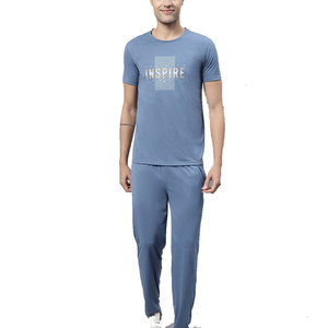 Haute qualité écologique léger hommes t-shirt et pantalon ensemble nouveauté respirant mode porter hommes t-shirt ensemble - Product Image 1