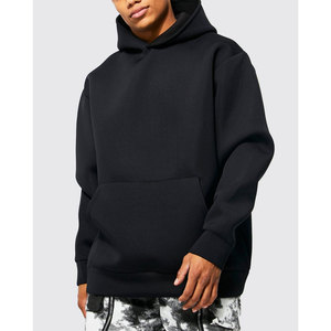 Sweats à capuche pour hommes sur mesure de haute qualité 100% coton polaire respirant Streetwear pour l'hiver brodé Techniques de teinture unie - Product Image 4
