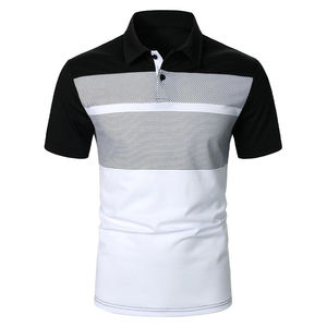 Chemises de golf et de tennis élégantes pour hommes, respirantes, impression numérique personnalisée, quantité en vrac, vêtements décontractés pour l'entraînement, polos de golf tendance unisexes - Product Image 3