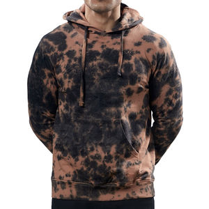 2024 Jersey personalizado para hombre Tie Dye Hoodie cien por ciento preencogido Anti Pilling algodón Streetwear sólido Multi colores para otoño - Product Image 1