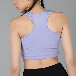 Custom Logo Ladies Yoga <b>Bra</b> Strappy Sexy Seamless Sports <b>Bra</b> Lightweight Breathable Plus Size Custom Logo Ladies <b>Bra</b> Sports <b>Bra</b> - Product Image 3