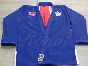 BJJ กิโมโนโลโก้หลายตำแหน่งผ้าฝ้ายออร์แกนิกสำหรับผู้ใหญ่100% สำหรับผู้ใหญ่460กรัมทนทานและระบายอากาศได้ดี - Product Image 2