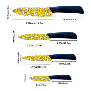 En Existencia, Cuchillo de Chef de Cerámica Más Vendido, Juego de 3 para Cocina Comercial, Mango de Plástico, Gran Venta, Dropshipping - Product Image 2