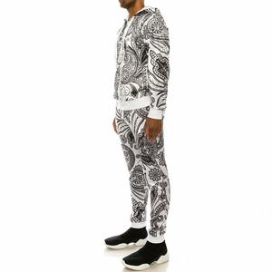 Chándales de terciopelo de alta calidad 100% al por mayor para hombre, tela polar atlética unisex de talla XL con logotipo personalizado, fabricación directa - Product Image 2