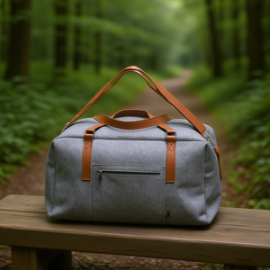 Denver Sustainable RPET <b>Toiletry</b> Bag Duffle Style with Eco-Friendly Gadgets - Product Image 3