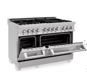 48-Inch 6.0-Cu. Ft. Electric Range Cooktop 7-Burners 2-Electric Oven - Product Image 1