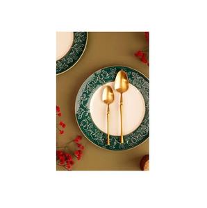 Ensemble de couverts en acier inoxydable de style royal de qualité supérieure, compatible lave-vaisselle, fourchette, cuillère, couteau, vaisselle de restaurant, cuisine, table - Product Image 1