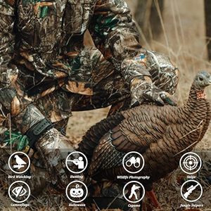 Customizable Lightweight and Durable Shooting and Hunting <b>Gloves</b> for Outdoor Survival Practice Logo Branding Options - Product Image 5