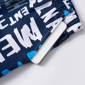 กางเกงว่ายน้ำขาสั้นเอวสูงระบายอากาศได้อย่างรวดเร็วผ้าโพลีเอสเตอร์100% พื้นมีทุกฤดู - Product Image 3