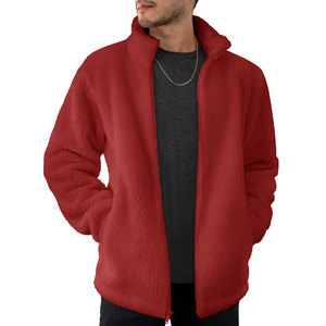 High Quality Full Zip Fleece Jacket Warm and Comfortable Outerwear With Zipper for Winter and Casual Wear - Product Image 1