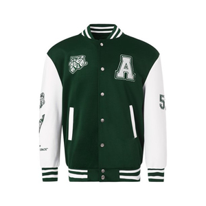 Heavy Duty logotipo personalizado hombres Letterman chaqueta para la venta bajo MOQ uso al aire libre Letterman chaqueta para hombres - Product Image 1