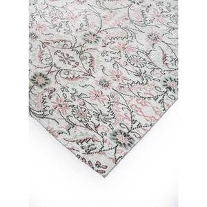 Vintage Ivory Wool Rug Pae-654 Hand Knotted with Floral Pattern for Home Living Room or <b>Car</b> <b>Decor</b> 9x12 Rectangle - Product Image 2
