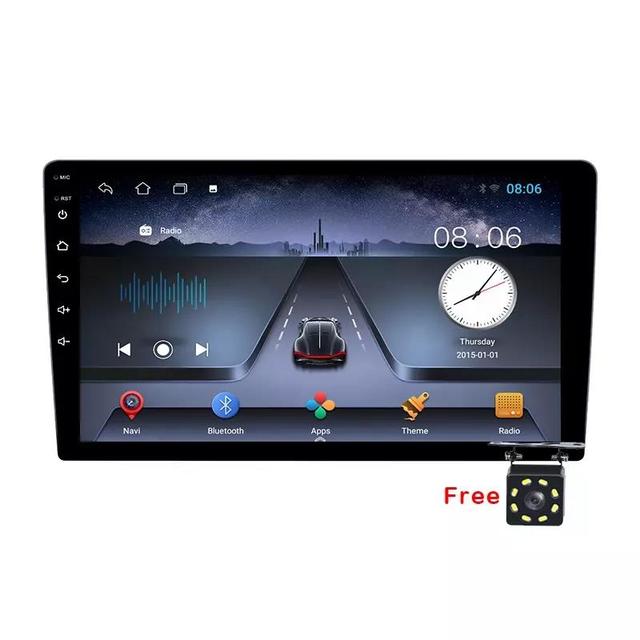 TS7 Android 12 Car DVD Player for Universal Radio Stereo Audio Head Unit Carplay Screen , With GPS BT