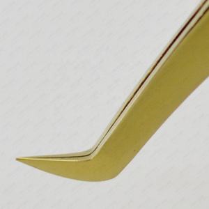 Pinzas de Acero para Extensión de Pestañas HASIBI NAQIBI SURGICAL CORP - Duraderas, Antiestáticas, con Puntas Dentadas, 10 mm de Longitud, Personalizables - Product Image 5