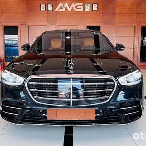 Voiture familiale parfaite, Mercedes-Benz Classe S S580 d'occasion, année modèle 2022, couleur noire, voitures prêtes à partir - Product Image 1