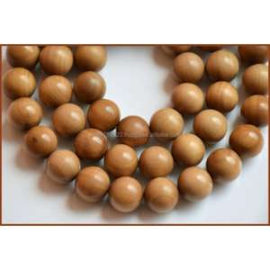 Cuentas de Madera de Sándalo de Primera Calidad para la Elaboración de Collares y Pulseras de Meditación a Precio de Mayoreo desde India - Product Image 2