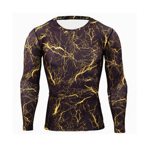 เสื้อกันผื่นแขนยาวระบายอากาศได้ดีของผู้ชายป้องกันรังสียูวี UPF50คงความเย็นและแห้งสบายสำหรับการผจญภัยกลางแจ้งที่ใช้งานอยู่ - Product Image 2