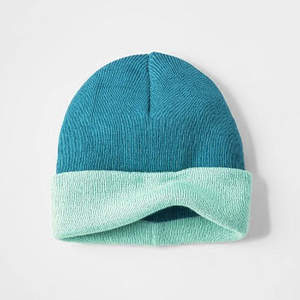 Bonnets en acrylique unisexes tendance et colorés personnalisables, vente en gros, multicolores, bonnets en tricot pour femmes, décontractés, broderie 3D, haute qualité - Product Image 1