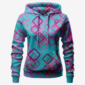 OEM Custom Printed Knitted <b>Hoodies</b> <b>for</b> <b>Women</b> New Fashion Female Sweatshirt Pullover <b>Cute</b> Full Sleeve Casual Winter Autumn Short - Product Image 6