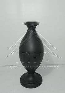 Jarrón de Metal Negro Mate Moderno, Florero Nórdico de Lujo, Centro de Mesa Esférico de Hierro para Decoración del Hogar, Bodas y Hoteles - Product Image 5