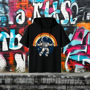 เสื้อยืดผ้าฝ้ายเนื้อบางเบา สไตล์เรียบง่าย สวมใส่สบายทุกวัน แฟชั่นมาแรง ทรง Unisex เสื้อพูลโอเวอร์ ขายส่ง เสื้อผ้าสตรีทแวร์ สำหรับออกกำลังกาย - Product Image 3